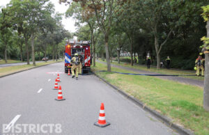 Brandweer rukt uit voor tuinset in brand Generaal Spoorlaan Rijswijk