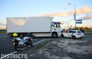 Opnieuw aanrijding op berucht punt Kruithuisplein/N470 Delft