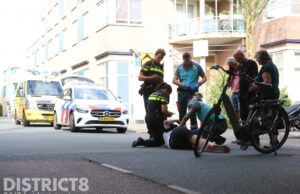 Fietsster aangereden door scooterrijder Buitenwatersloot Delft