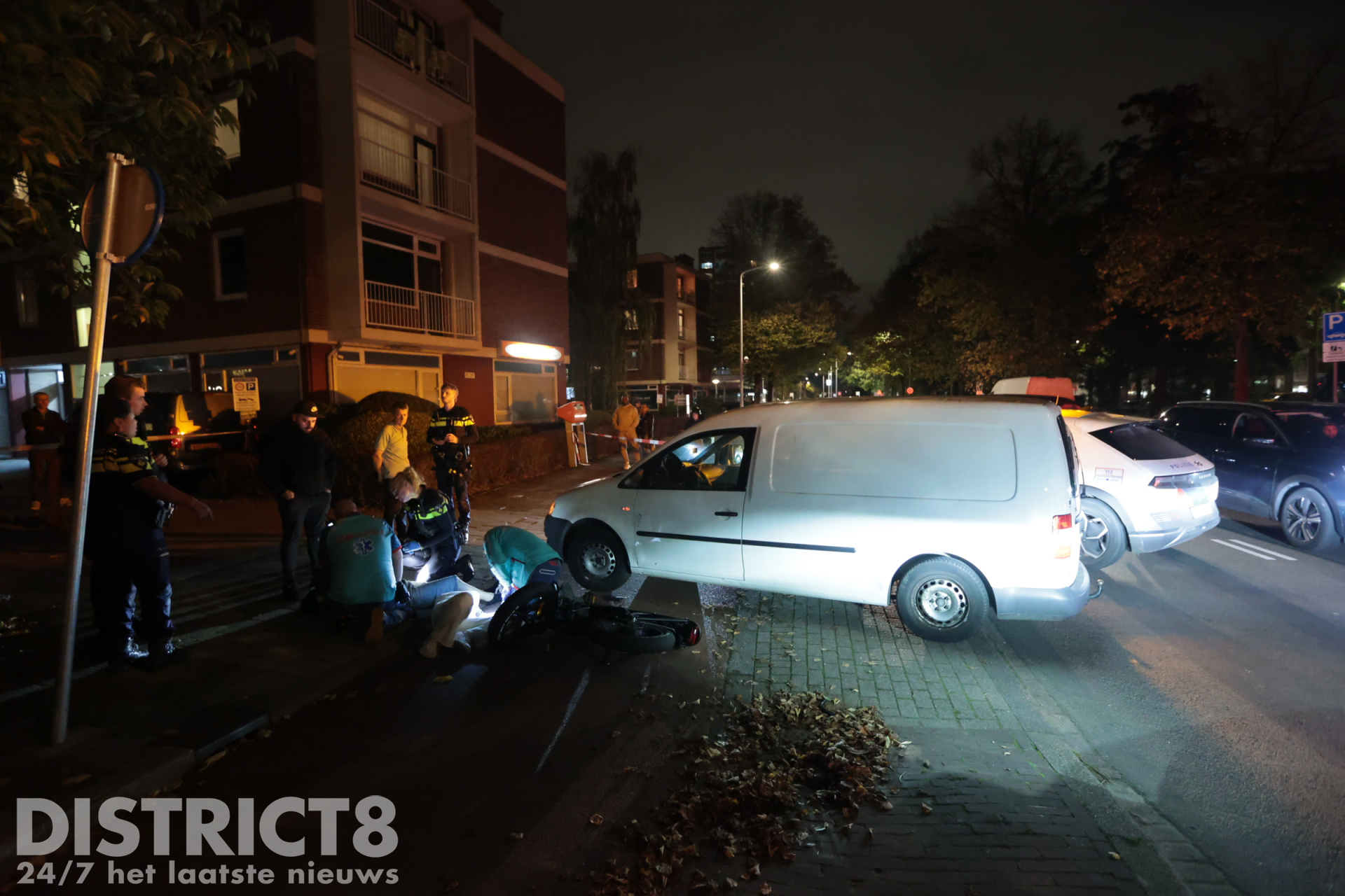 Twee meisjes op fatbike aangereden door bestelbusje Hengelolaan Den Haag