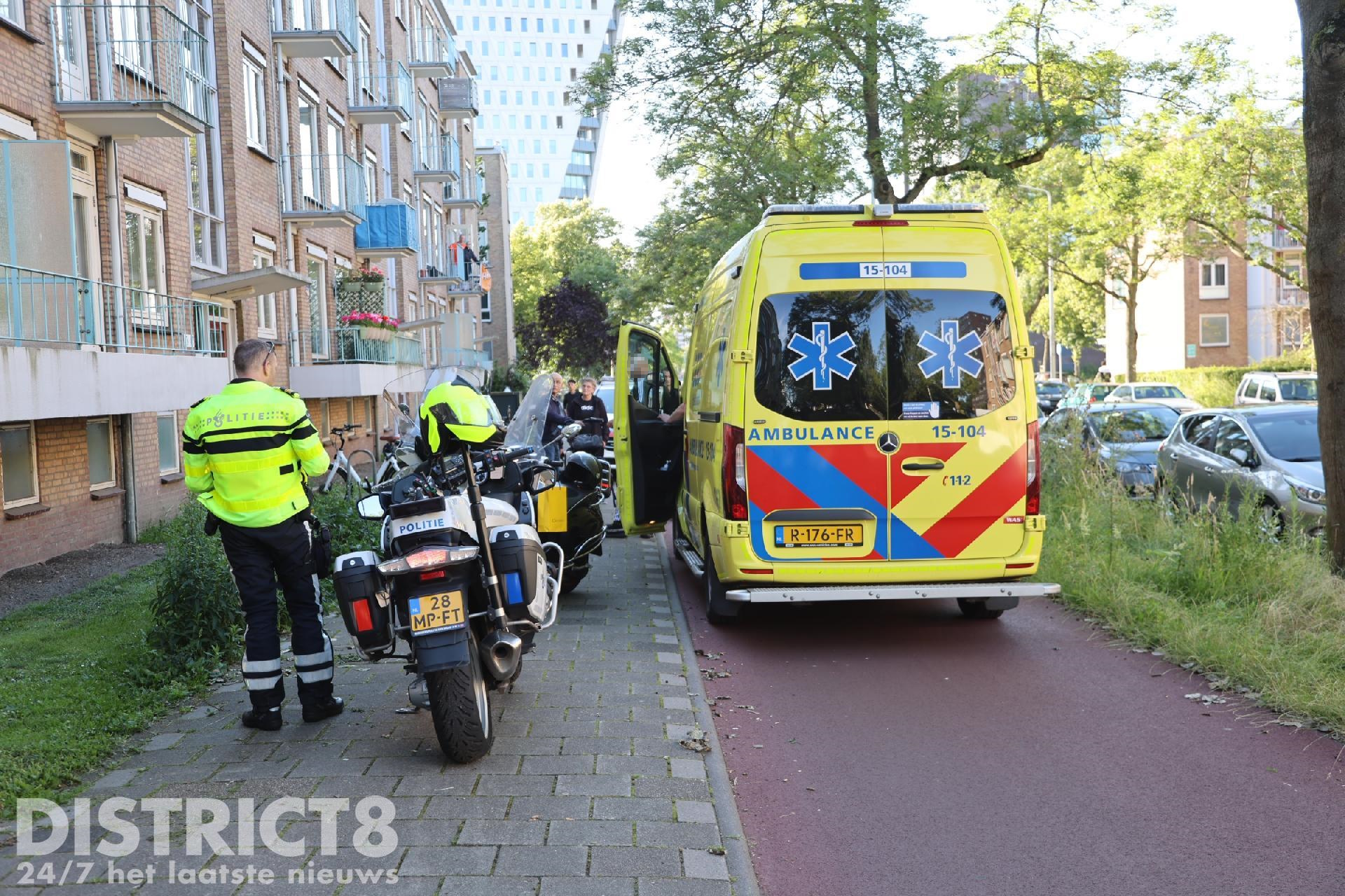 Voetganger aangereden door Leyweg-scooter Den Haag