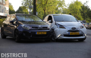 Flinke verkeersstremming na aanrijding Hengelolaan Den Haag