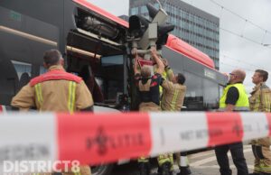 Tramverkeer gestremd door inschattingsfout Laan van Leidschenveen Den Haag