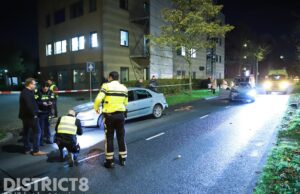 Auto klapt op pechgeval, één zwaargewonde Tanthofdreef Delft