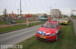 Flinke inzet van hulpdiensten vanwege gaslek Prinses Beatrixlaan Rijswijk