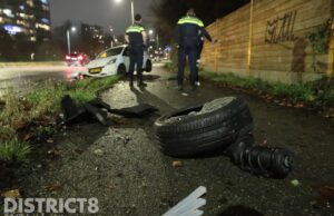 Flinke schade bij eenzijdig ongeval Prinses Beatrixlaan Delft