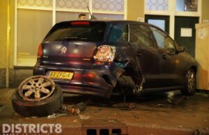 Flinke schade na aanrijding Paul Krugerlaan Den Haag