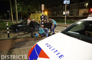 Fietser gewond bij aanrijding op kruispunt Dedemsvaartweg Den Haag