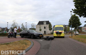 Scooterrijdster gewond bij aanrijding Terras van Sion Rijswijk