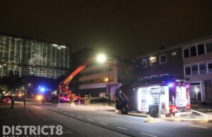Brandweer redt bewoners van dak tijdens brand Bruyn Kopsstraat Rijswijk
