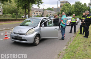 Bestuurster gewond bij kop-staart aanrijding Schaapweg Rijswijk