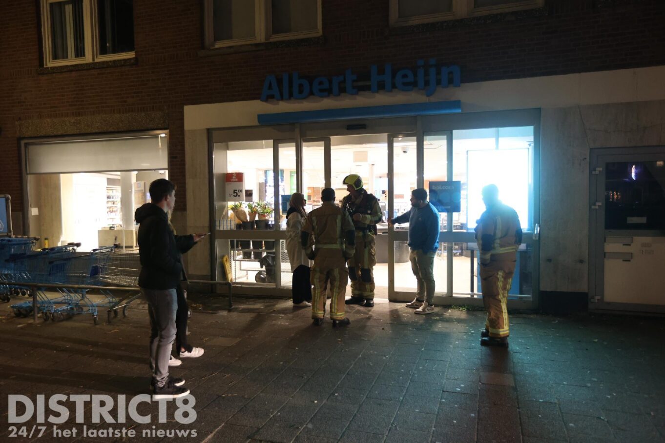 Albert Heijn ontruimd na koolmonoxide melding