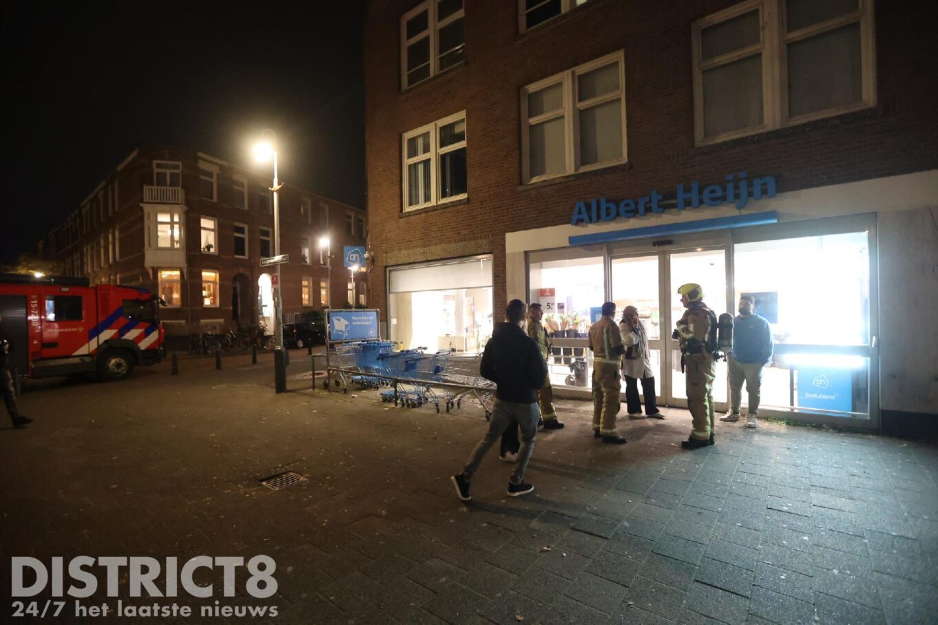 Albert Heijn ontruimd na koolmonoxide melding
