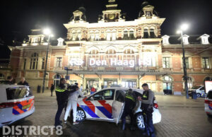 Station ontruimd en man aangehouden Hollands Spoor Den Haag