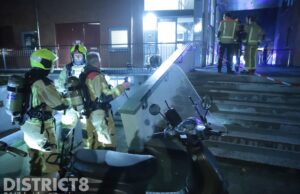 Flinke brand in garagebox Lau Mazirellaan Den Haag