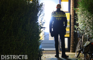 Opnieuw schade na explosie bij portiek Meester Le Poolestraat Rijswijk