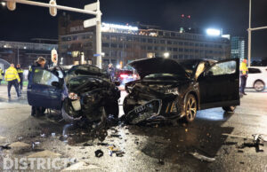 Meerdere gewonden bij forse aanrijding Binckhorstlaan Den Haag
