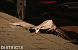 Politie vindt tijdens onderzoek naar schietpartij vuurwapen op straat Pieter Lastmanstraat Den Haag