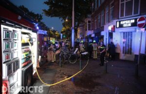 Zes gewonden bij brand in eetzaak Paul Krugerlaan Den Haag