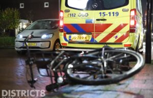 Fietsster gewond na aanrijding met auto Vigelandstraat Den Haag