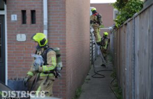 Elektrische fiets vat vlam in schuur bij woning A. Pakvisstraat Den Haag
