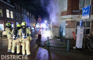 Flinke rookontwikkeling bij brand in woning Cartesiusstraat Den Haag