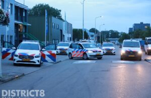 Massale inzet van politie na melding schietpartij Zinkwerf Den Haag