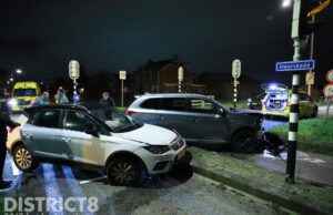 Gewonde en flinke schade bij aanrijding Brassershoutweg Nootdorp
