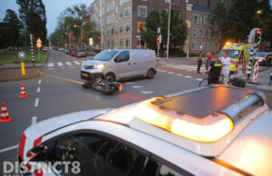 Rijbewijs ingevorderd nadat dronken motorrijder op busje botst Laan van Meerdervoort Den Haag