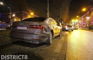 Dronken automobilist botst tegen geparkeerde auto’s Apeldoornselaan Den Haag