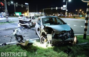 Flinke schade na aanrijding N470 Delfgauw