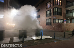 Ondergrondse container doelwit van brandstichting Markensestraat Den Haag