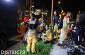 Dronken vrouw belandt in sloot Grote Woerdlaan Naaldwijk