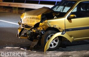 Opnieuw veel schade bij ongeval N470 / Kruithuisplein Delft