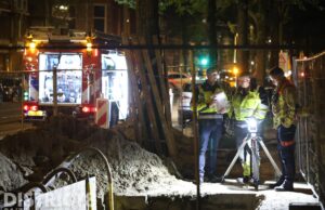 Weg afgesloten en openbaar vervoer gestremd na gaslekkage Laan van Meerdervoort Den Haag