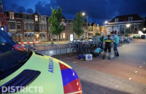 Persoon zwaargewond na val van vierde etage Hoge Prins Willemstraat Den Haag
