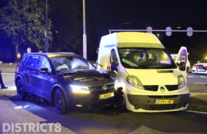 Meerdere gewonden bij aanrijding Diepenhorstlaan Rijswijk