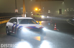 Gewonde na eenzijdig ongeval in verbindingsbocht A12 Den Haag