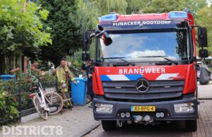Kleding vat vlam in woning Margrietstraat Pijnacker