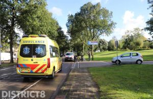 Gewonde na botsing tussen automobilist en fietser Osylaan Zoetermeer