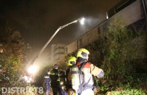 Opnieuw brand in IBM-gebouw Boerhaavelaan Zoetermeer