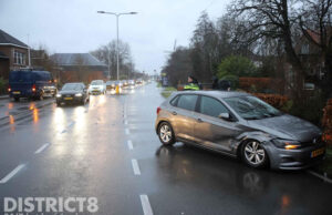 Flinke verkeersdrukte door aanrijding Heulweg Wateringen