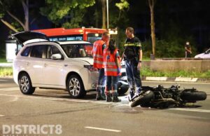 Motorrijder gewond na aanrijding met auto Meerzichtlaan Zoetermeer