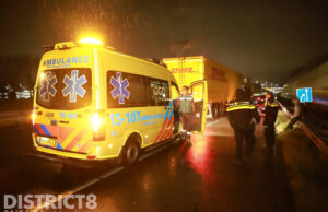 Beschonken motorrijder gaat hard onderuit A13 Delft