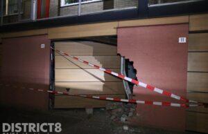 Automobilist rijdt tegen garagebox en veroorzaakt flinke schade Kuyperlaan Pijnacker