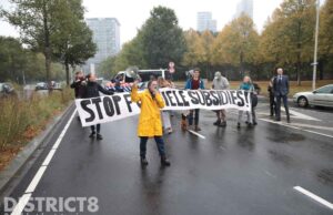 Extinction Rebellion blokkeert opnieuw de A12 Den Haag