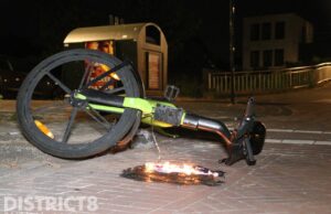 Elektrische deelfiets in brand gestoken Limastraat Den Haag