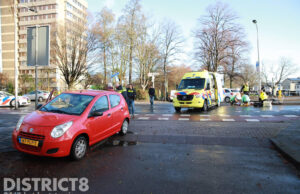Fietser gewond bij aanrijding met auto Sint Jorisweg Delft