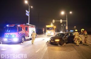 Gewonden na aanrijding tussen twee auto’s Woudseweg Schipluiden
