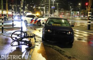 Fietser gewond na aanrijding Rijswijkseplein Den Haag